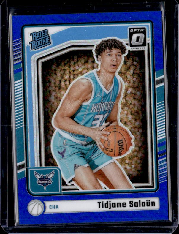 2024-25 Donruss Optic #286 Tidjane Salaun Blue #/49