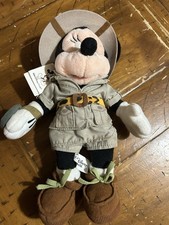 NEW Walt Disney World Safari Minnie Mouse Plush W/Tags 11  