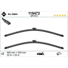 SWF FLACHBALKEN-SCHEIBENWISCHER SET VORNE passend für MERCEDES C-KLASSE EQC GLC 