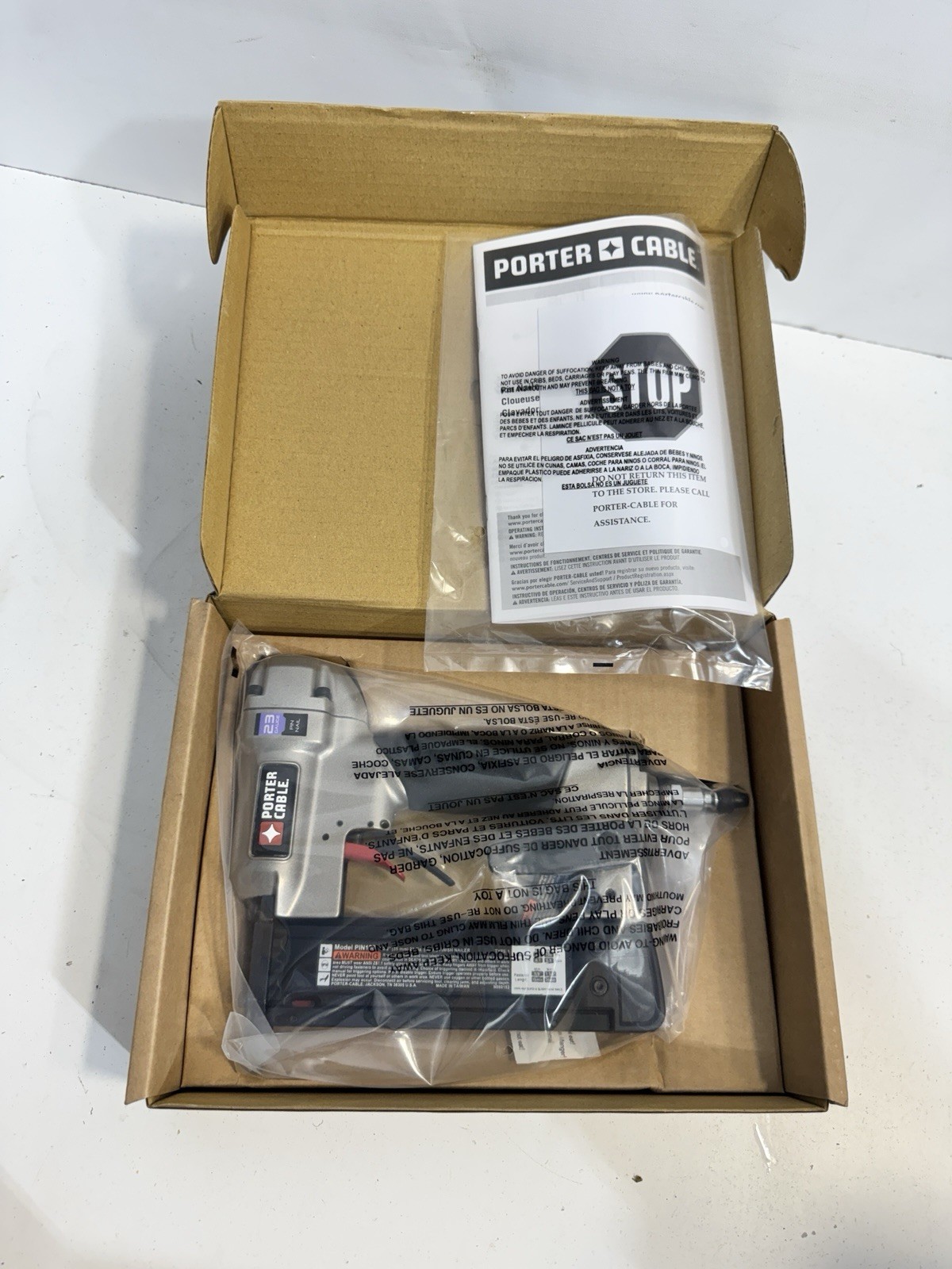 Porter Cable 23 Gauge 1-3/8" inch Pin Nailer PIN138