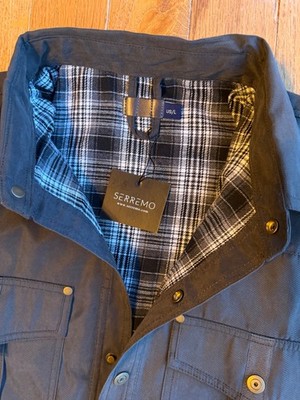 Serremo Rover Jacket Mens Large Casual Rugged Shacket Snap Down Lightweight