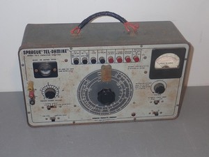 Sprague Tel-Ohmike TO-5 Capacitor Analyzer