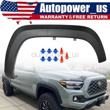 1pc Fender Flares Fit For 2016-2023 Toyota Tacoma Front Right Passenger Side 1pc Fender Flares Fit For 2016-2023 Toyota Tacoma Front Right Passenger Side