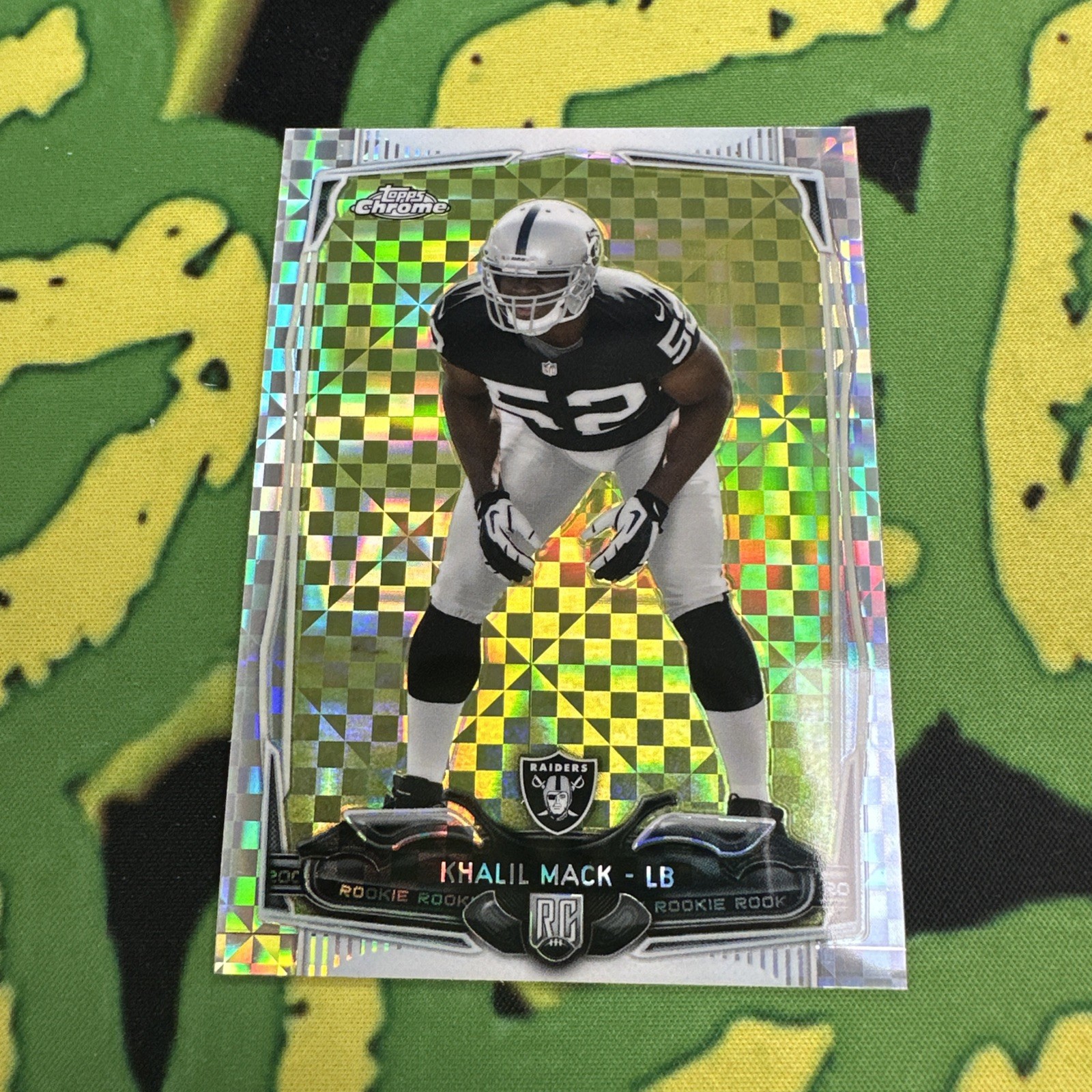 2014 Topps Chrome - Khalil Mack #184 X-Fractor (RC)