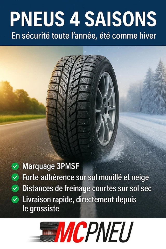 IMPERIAL Pneu 4 saisons 235/55 R 17 XL TL 103W AS DRIVER M+S 3PMSF - Photo 2/3