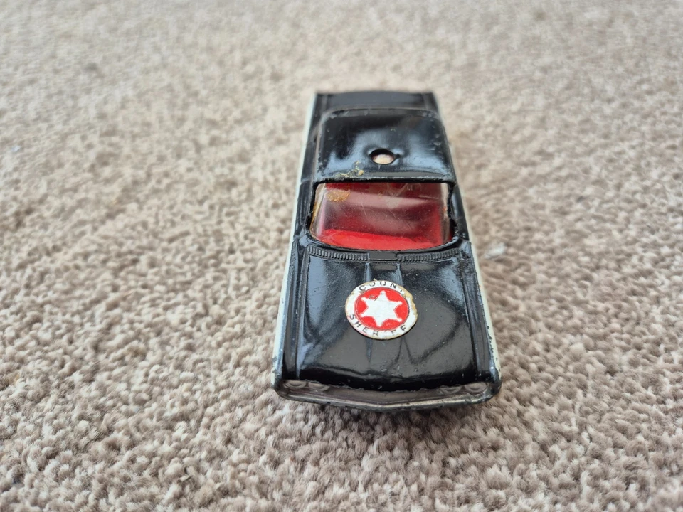 VINTAGE ORIGINAL 1960S CORGI TOYS 237 OLDSMOBILE SUPER 88 SHERIFFS DIECAST CAR - Image 3 of 4