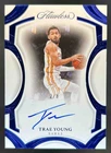2024-25 Panini Flawless Trae Young Frame Signatures Blue Auto #2/8 Hawks