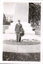 Vintage Military Soldier Photograph Jan 30-44 Portrait US Army