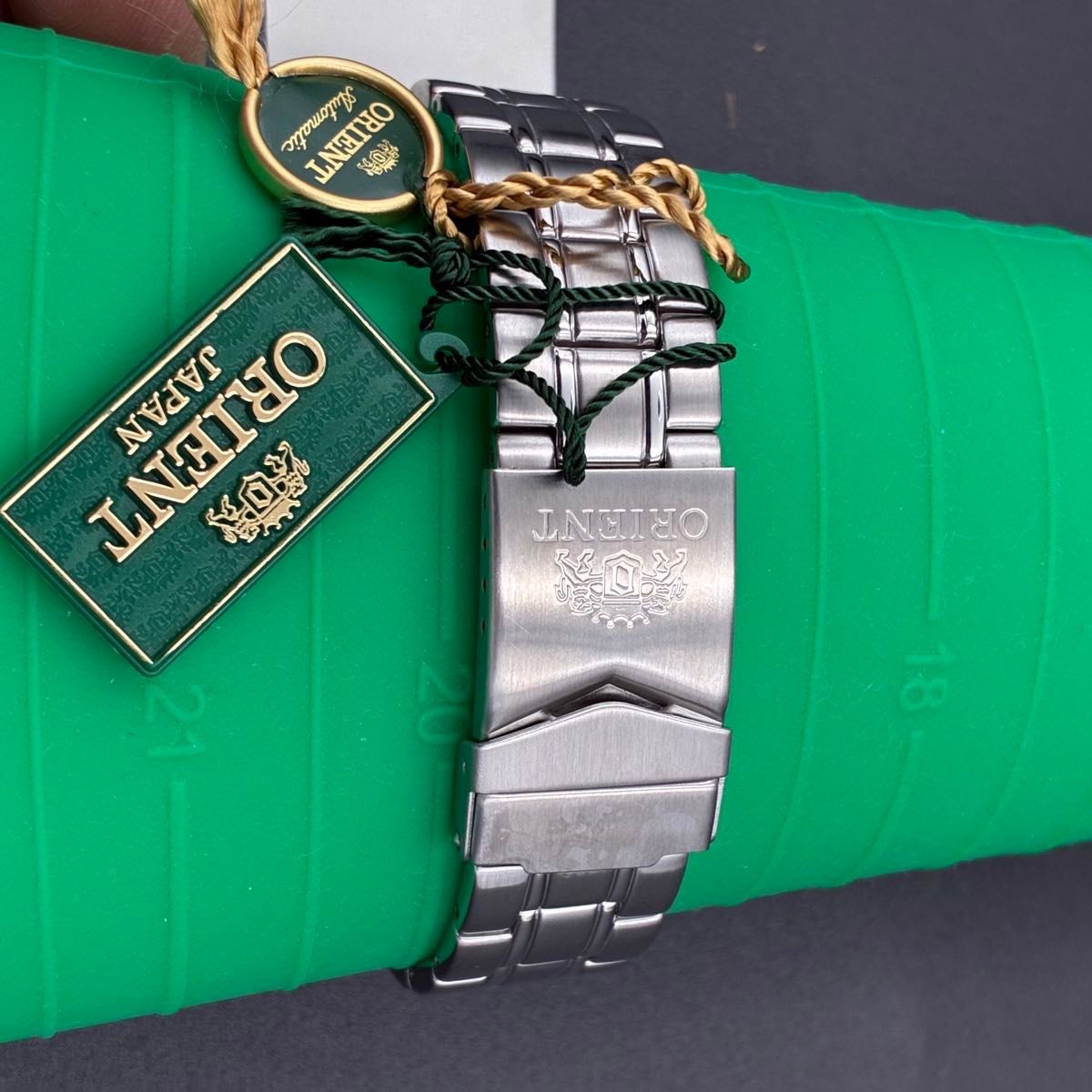 ORIENT Automatic Orient EX0A C0 Round Silver Date - image 7