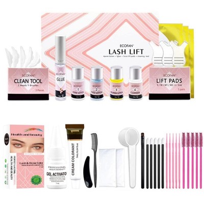 Lash Lift and Color Kit, At-Home DIY Lash Perm with Long Lasting Curl & Natur...