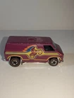 Hot Wheels Redline Plum Super Van with Motorcycle Flying Colors Hong Kong 1974