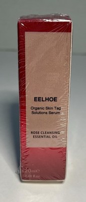 Organic Skin Tag Solutions Serum Rose Cleansing Essential Oil 0.68 fl oz