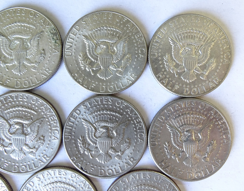 (11) Assorted Kennedy Half Dollar Clad Coins / FedEx Free Shipping / JH240865c11 - Picture 15 of 20