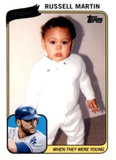 2010 Topps #WTWYRM Russell Martin When They Were Young