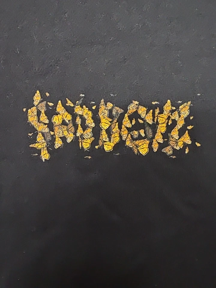 Anti Social Social Club x Sad Boyz 2xl Monarch Hoodie Black NWT - Image 2 of 4