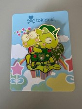 Tokidoki Unicorn Lucky Club Series metal Pin Badge Sanrio BN Boxed