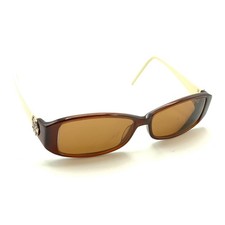 Kirkland Signature San Dimas 591534 Brown White Sunglasses Frames 135 Italy