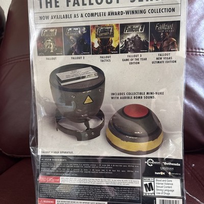 Fallout Anthology Mini-Nuke Collector's Case - WORKING Sound w
