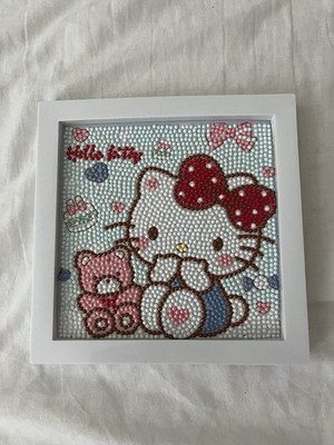 Süßes Hello Kitty Bild Diamond Painting Zum Hinstellen