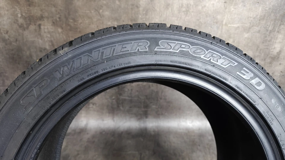 2x Dunlop SP Winter Sport 3D (N0) 265/45 R18 101V Winterreifen 2418; 4719 (1808) - Bild 3 von 4