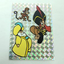 Disney Aladdin Iago Sultan Jafar Vending Machine Sticker Prism 1990s Vintage NEW