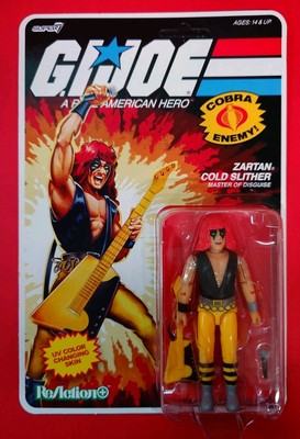 Super7 G.I. Joe ReAction+ Figur Wave 3 - Zartan - Cold Slither