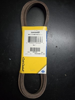 Cintura Di Ricambio CUB CADET PRODUTTORE DI APPARECCHIATURE