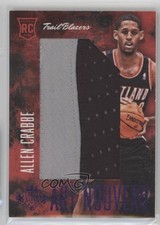 2013-14 Panini Court Kings Art Nouveau Jerseys Prime 10/25 Allen Crabbe #19 k4p
