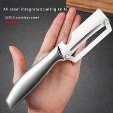 1X Stainless Steel Potato Vegetable Fruit Peeler W/ Non-Slip Handle Kitchen Tool