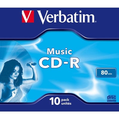 Verbatim 43365 CD-R Rohling  10 St. Jewelcase
