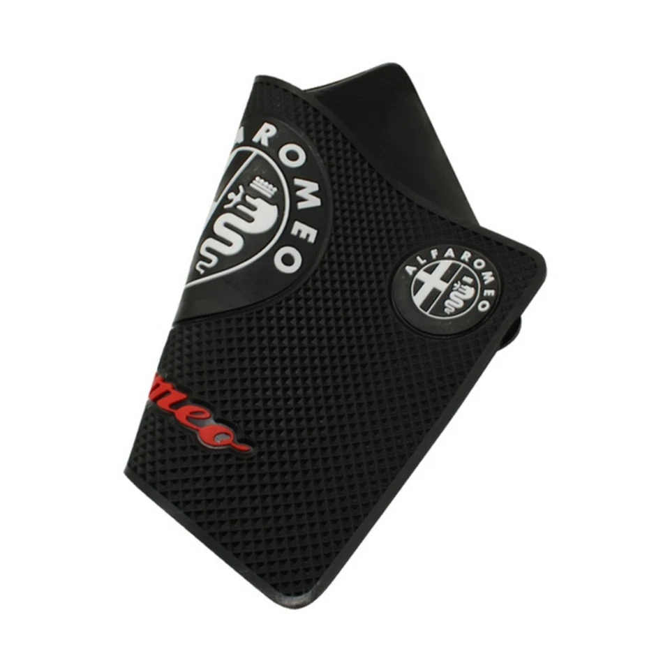 Alfa Romeo Tappetino Magico Antiscivolo Cruscotto Auto Smartphone per Giulietta - Immagine 3 di 4