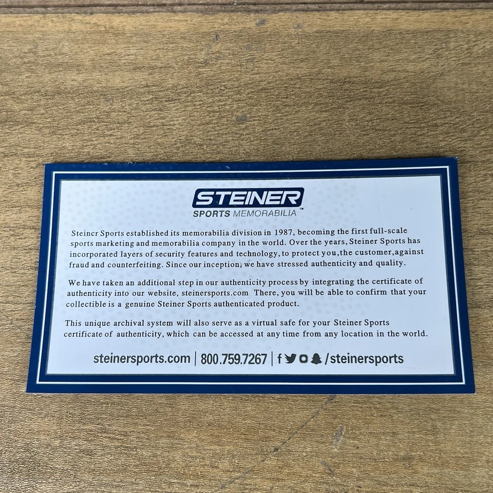 Aaron Rodgers Firmado NFL Fútbol Steiner Certificado de Autenticidad Green Bay Packers Autógrafo Foto 3 de 4