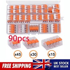 FOR WAGO 221 Lever Wire Connectors – Splicing Quick Electrical Terminal Block