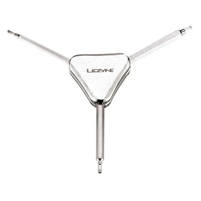 Lezyne 3-Wege Sechskantschlüssel Werkstattschlüssel - 2 / 2,5 / 3 mm wartungsfähig