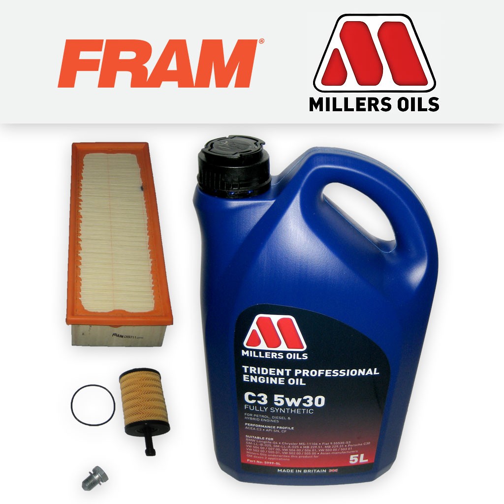 SERVICE KIT for VW GOLF MK5 (1K) 1.9 TDI OIL AIR FILTERS +LL OIL (2004-2008)