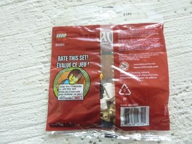 Lego 30080 Ninjago White Ninja ZANE Glider Polybag New & Sealed Retired