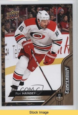 2016-17 Upper Deck Compendium Gold Ron Hainsey #50 READ 9hd