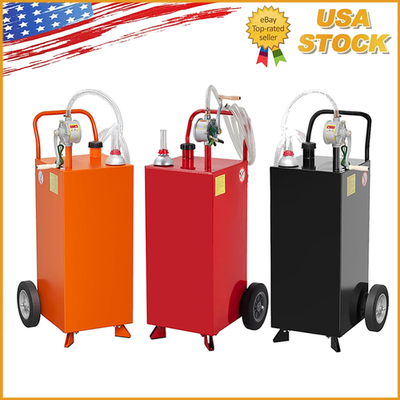 #ad #ad 30 35 40 50 Gallon Fuel Caddy Portable Gas Tank Diesel Fuel w Transfer Pump $236.45