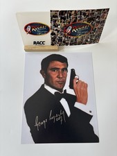 GEORGE LAZENBY In-Person signed Autogramm/Autograph 20x25cm James Bond