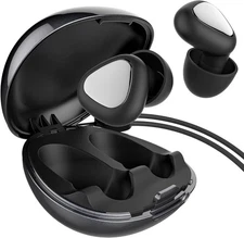 Ear Plugs for Sleeping, 45dB Noise Reduction Reusable Earplugs for Snoring, Trav