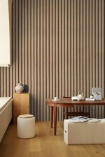 10 ROLLS 17x393" Each LXCREAT Wood Slat Contact Paper Wallpaper Peel Self Stick