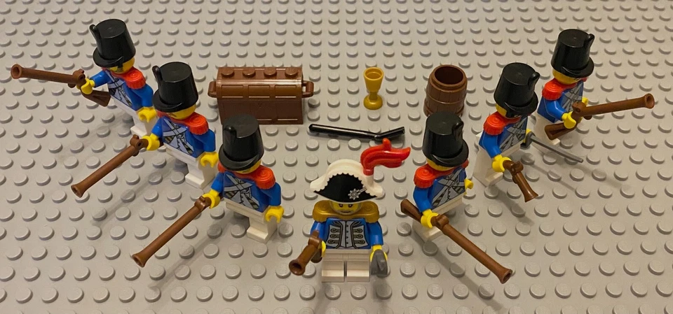 LEGO Minifigures 7 Imperial Soldiers Lot Swords Army Guys Armada Minifig Toys - Image 3 of 4