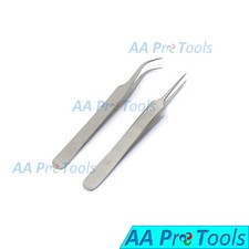 Swiss Extension Tweezers Jeweler Forceps Set Of 2 Set 2 