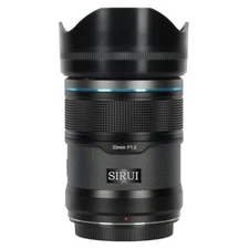 Sirui Sniper Series 33mm F1.2 APSC Auto-Focus Lens X Mount (Black Carbon Fiber)