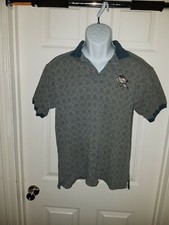 Warner Bros Studio Store TAZ Tasmanian Devil Embroidered Golf Polo Shirt Mens S