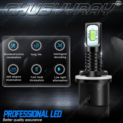8000k 880 LED Fog Light Bulbs For 1999 2000-2004 Ford Mustang Ice Blue Set of 2 - Picture 7 of 12
