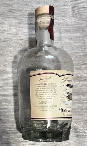 Tennessee Hills - Pecan Pie Rum - Empty Bottle - 750ml - Glass - With Lid - Picture 2 of 4