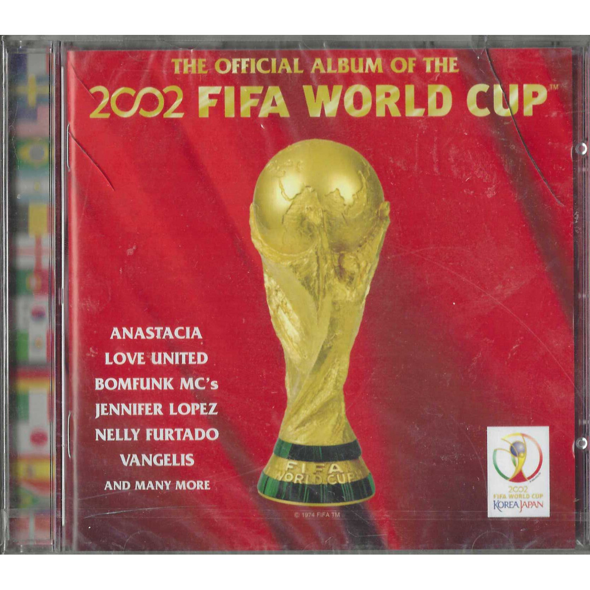 Various CD The Official Album Of The 2002 FIFA World Cup / Epic