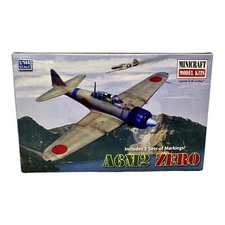 Minicraft A6M2 Zero Model #14623 Scale 1:144 WWII Fighter Model Kit Sealed