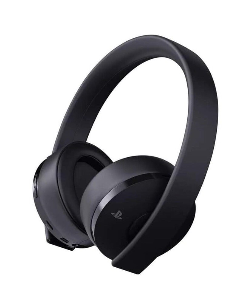 Sony Gold Wireless Headset for Sony PlayStation Black